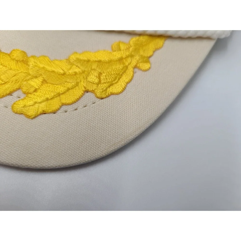 Vintage Monarch Air Service Scrambled Eggs Rope Strapback Adjustable Hat Cap Men